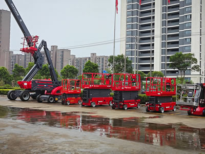 Телескопическая автовышка GKT285R