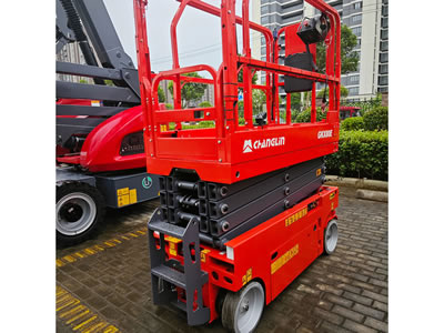 Электрический ножничный подъёмник GKX80E