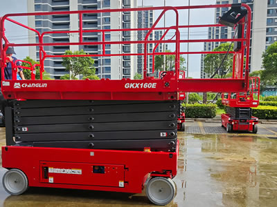 Электрический ножничный подъёмник GKX80E